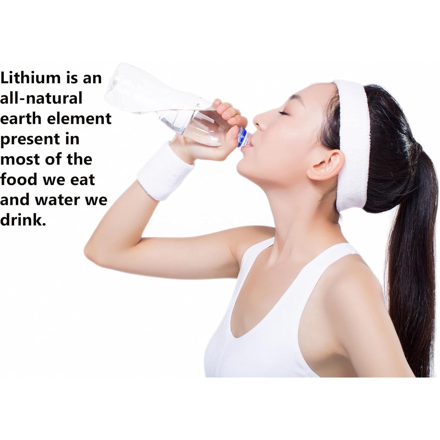 Lithium Aspartate 10Mg | Supports Cognitive Function & Brain Health with Aging 100 Capsules