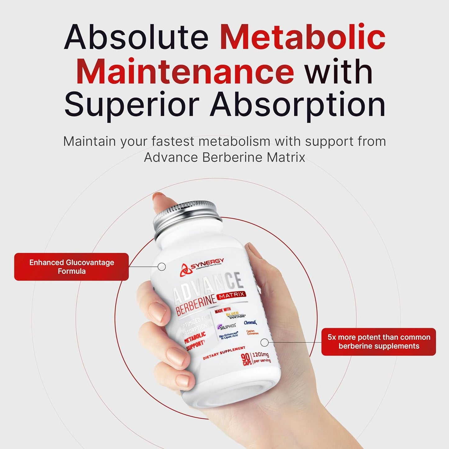 Advance Berberine Matrix 5 in 1 90 Capsules
