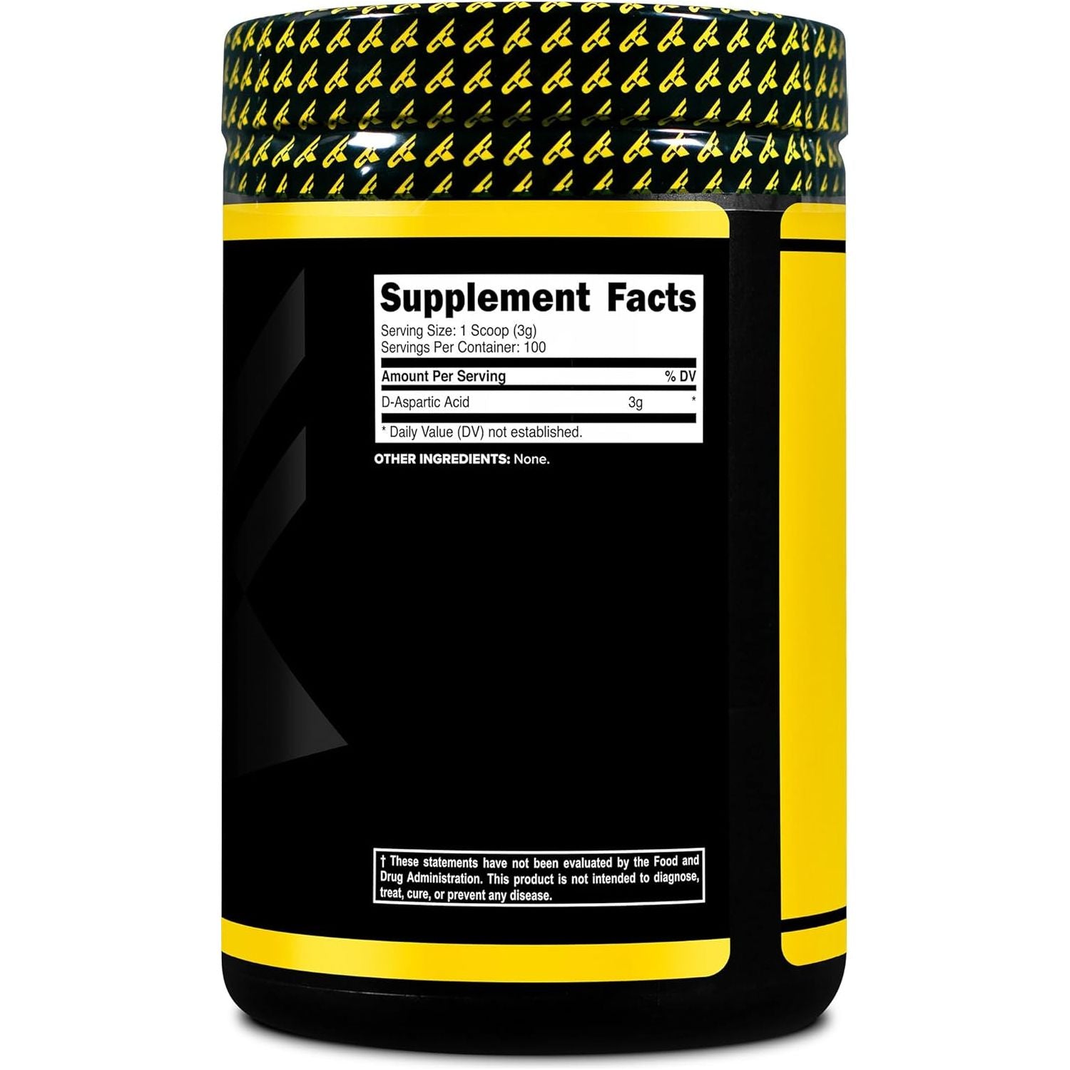 Primaforce D-Aspartic Acid 300 Grams (100 Servings), Unflavored, Vegetarian, Non-Gmo