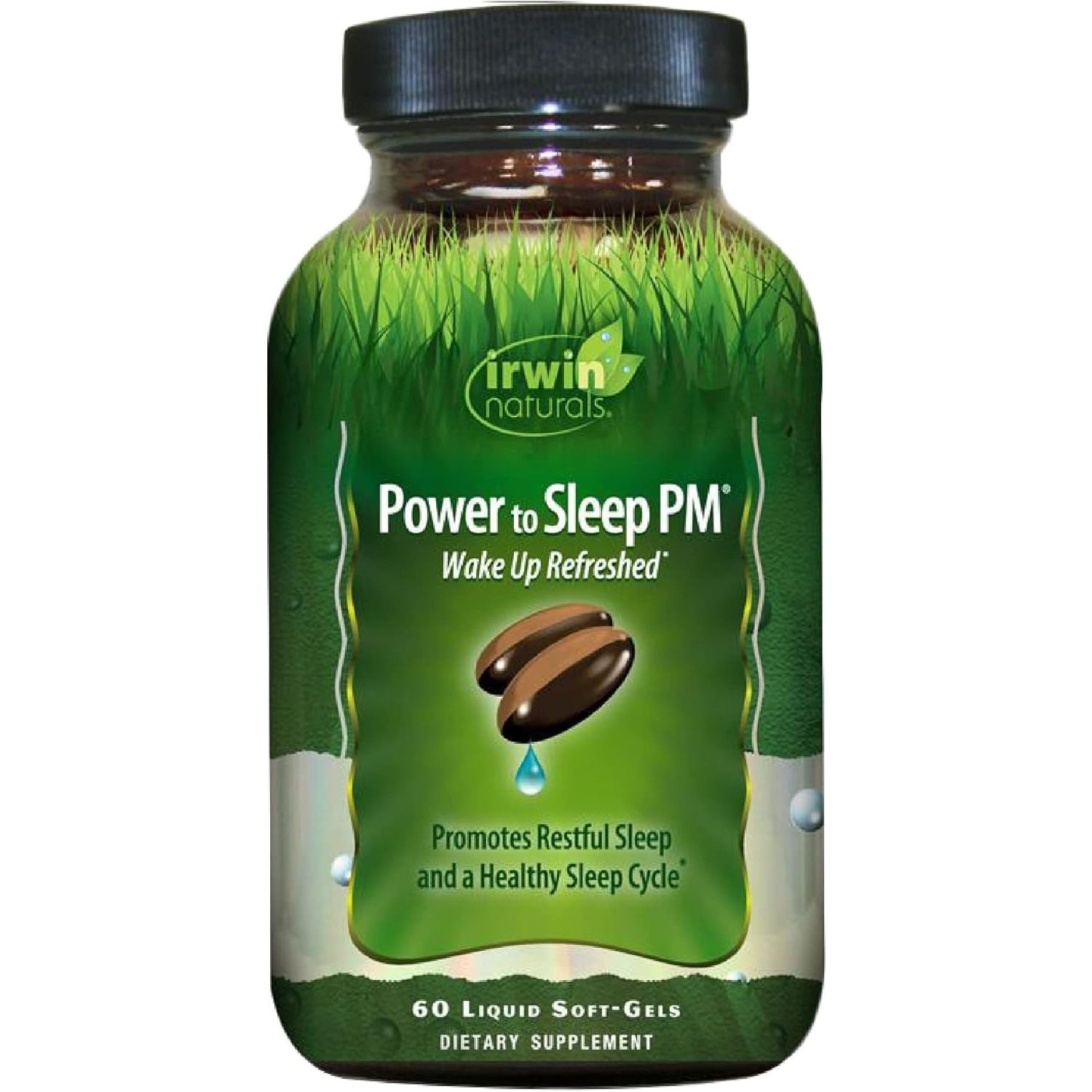 Irwin Naturals Power to Sleep PM - 60 Liquid Soft-Gels - 30 Servings