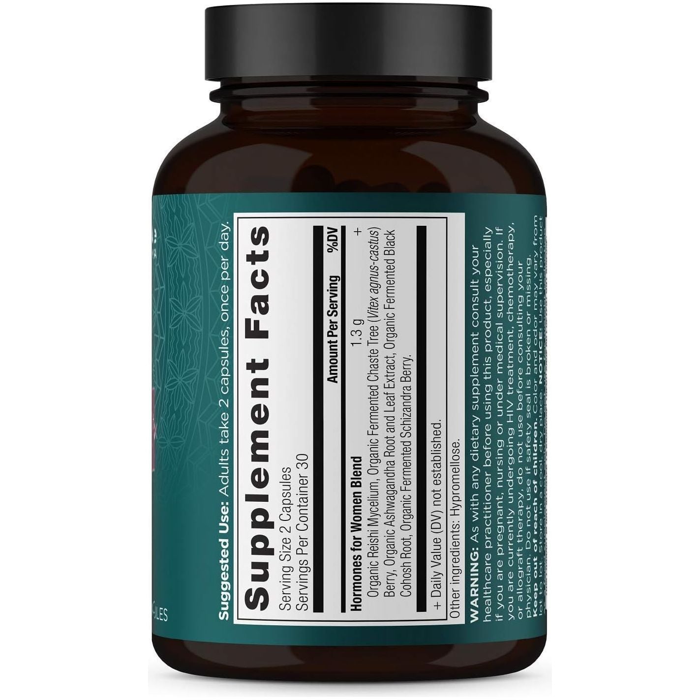 Ancient Nutrition Women'S Hormones, Helps Reduce Stress, Supports Energy, Hormone Balance 60 Capsules
