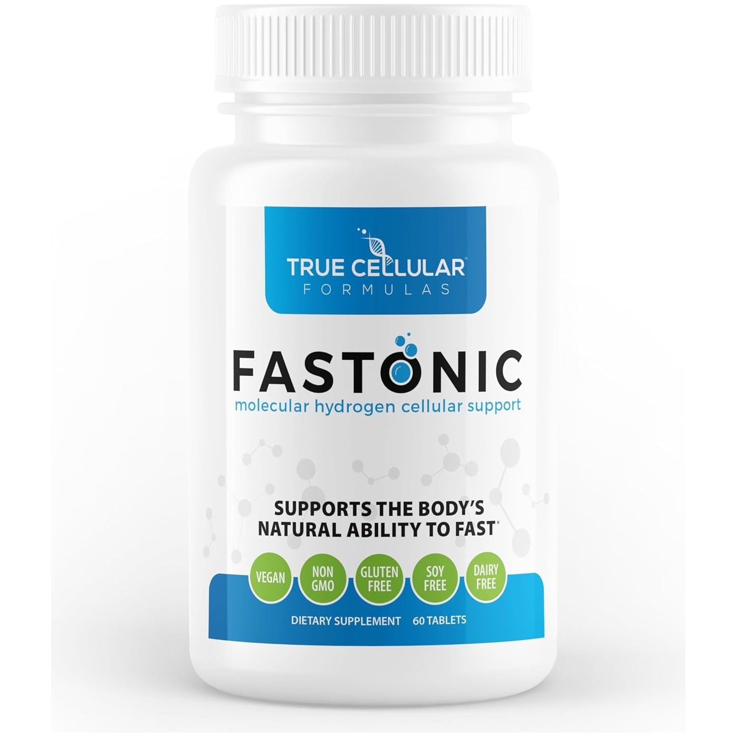Fastonic Molecular Hydrogen Supplement-Elite Level of H2-60 Servings