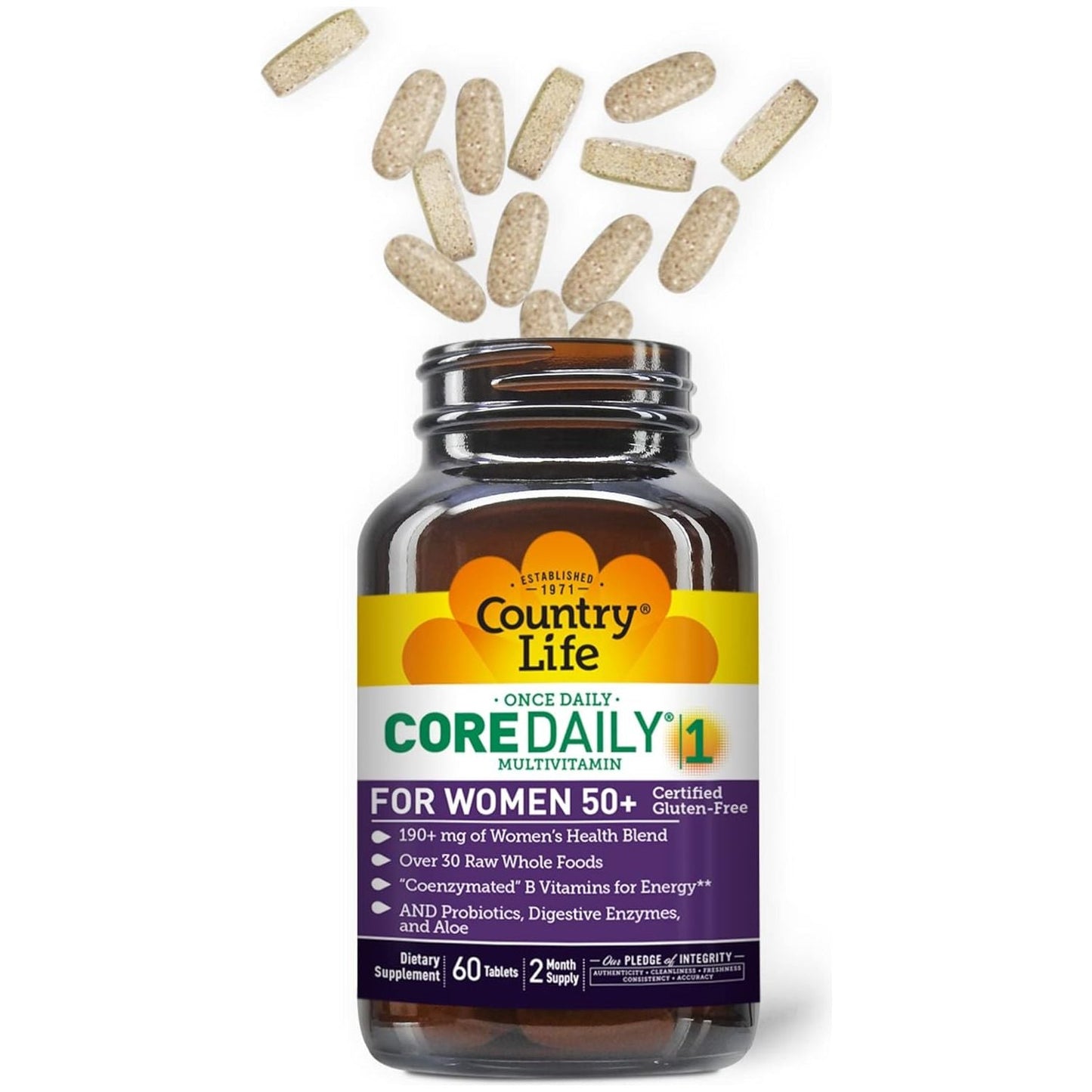 Country Life CORE Daily-1 for Women 50+ Multivitamin