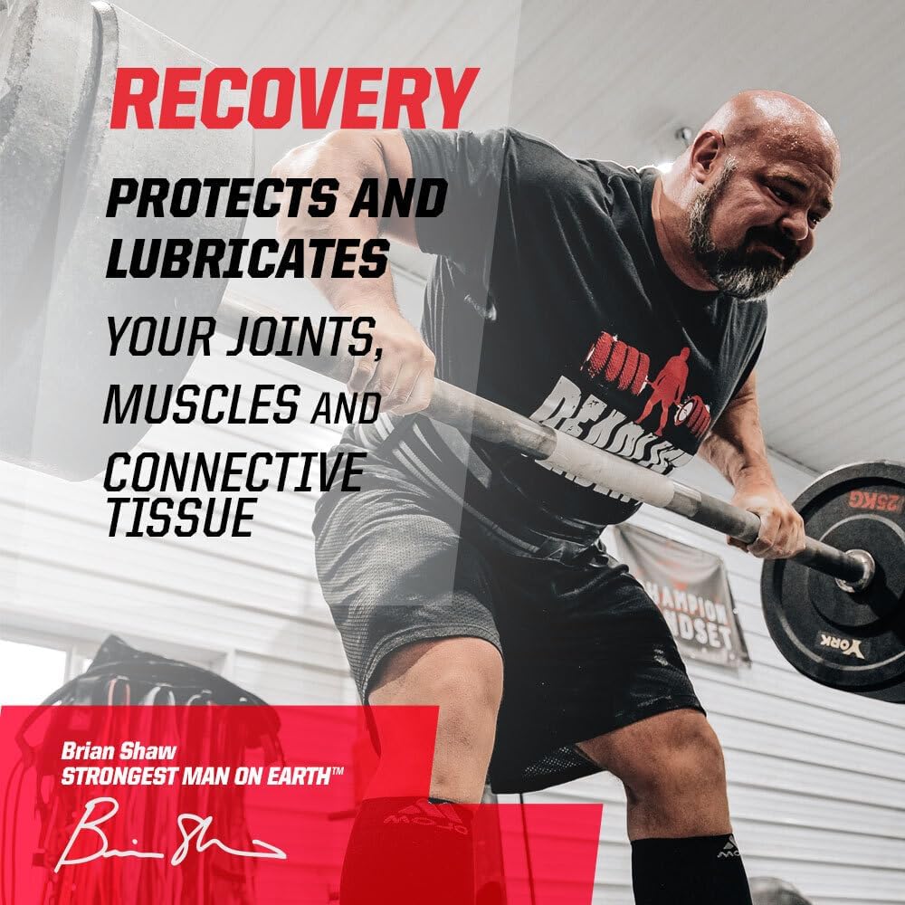 Undefined Nutrition Recovery by Brian Shaw - Oral Liquid Hyaluronic Acid (HA) + MSM – 24 Oz