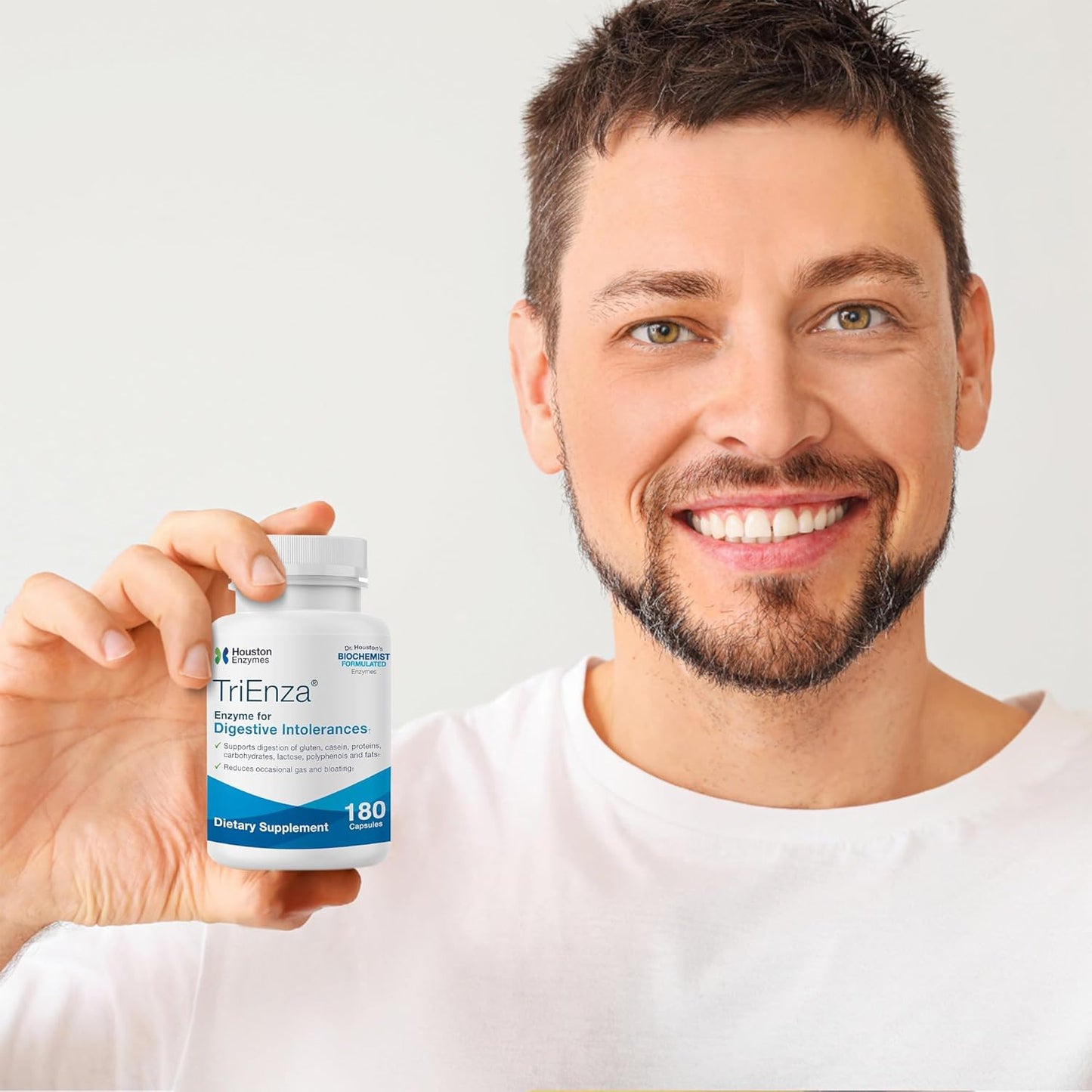 – Trienza – Broad-Spectrum Enzymes for Digestive Intolerances - 180 Capsules