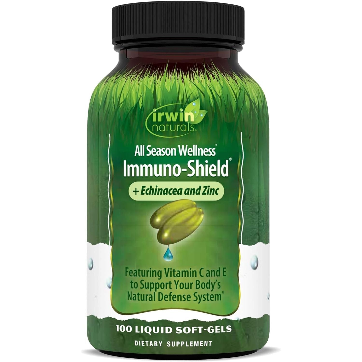 Irwin Naturals Immuno-Shield All Season Wellness for Body'S Natural Defense System - 100 Liquid Softgels