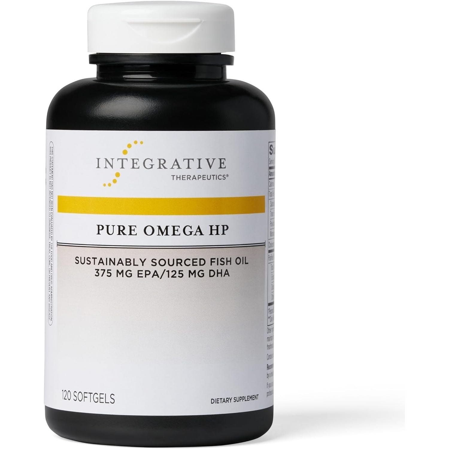 Integrative Therapeutics - Pure Omega HP Fish Oil Softgels - 575 Mg 120 Count
