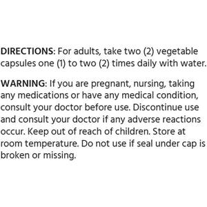 Chondroitin Sulfate 1200Mg 120 Vegan Capsules. 99% Purity Chondroitin. Joint Health.