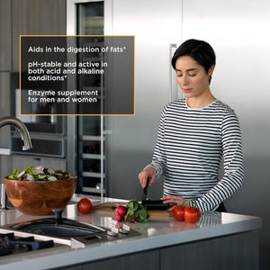 Integrative Therapeutics Lipase Concentrate-Hp-Gut Enzyme Supplement for Men and Women to Support the Digestion of Fats* - 90 Vegan Capsules