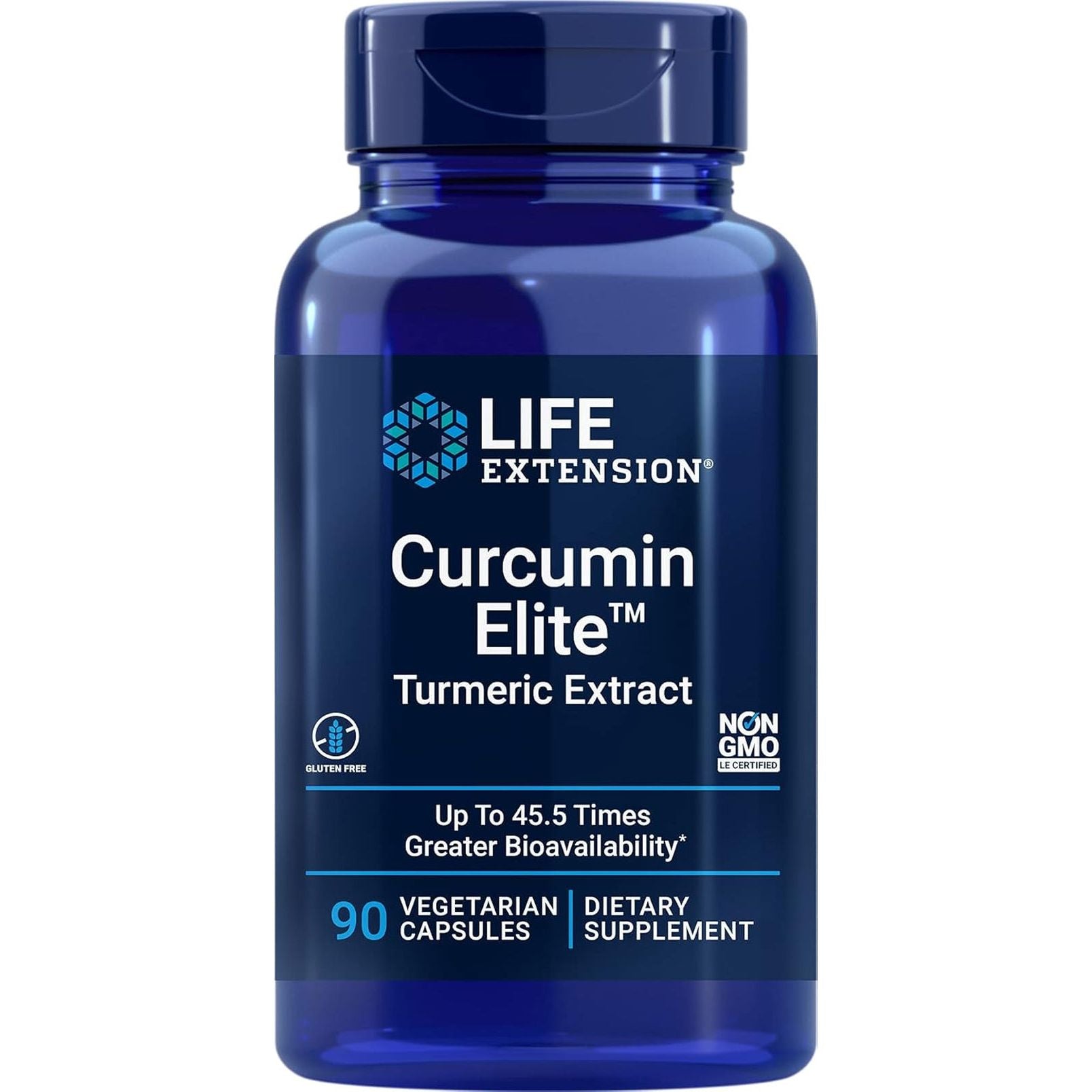Life Extension Curcumin Elite Turmeric Extract, 90 Veg Capsules
