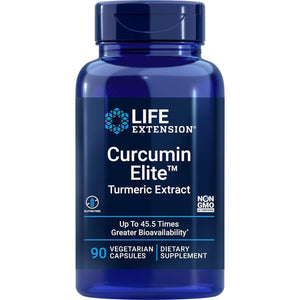 Life Extension Curcumin Elite Turmeric Extract, 90 Veg Capsules