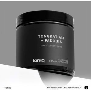 Tongkat Ali Fadogia Agrestis - Ultra High Potency 200:1 Tongkat Ali & 30:1 Fadogia Agrestis - 120 Capsules