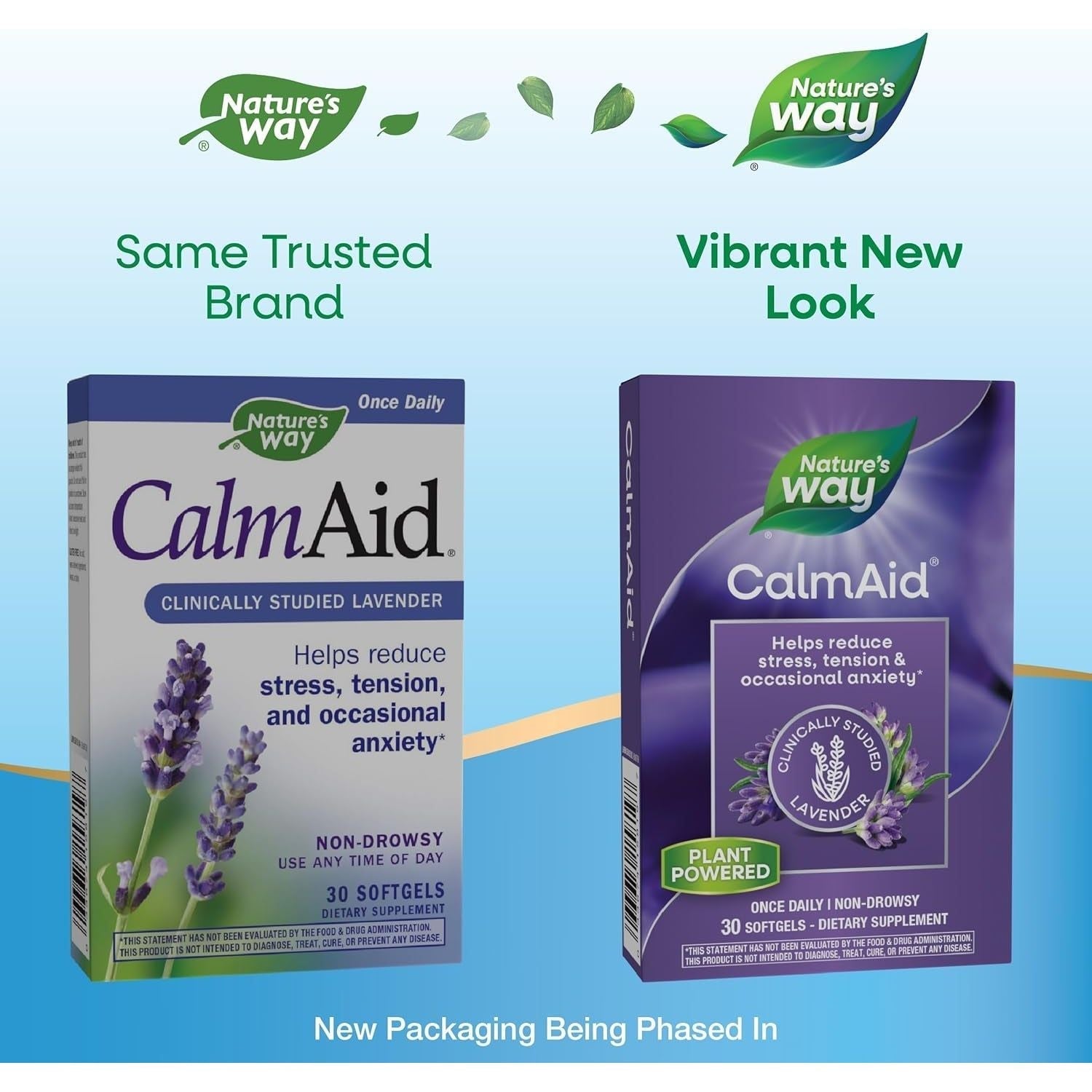 Nature'S Way Calmaid with Silexan Lavender Oil 30 Softgels