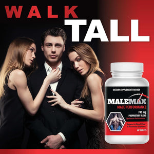 Perform- Male Supplement- Men Add 1-3 Inches Fast- All Natural, No Banned Substances- 60 Tablets