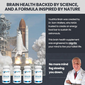Youthful Brain | Memory & Brain Health Support Supplement (60 Count)