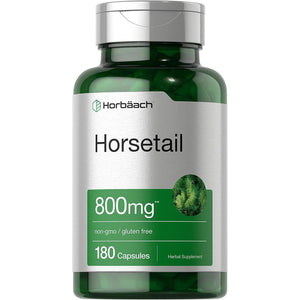 Horbäach Horsetail Herb Capsules 800Mg | 180 Count