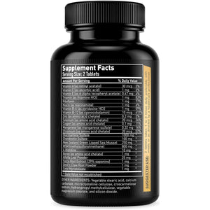 Runner'S - Glucosamine, Chondroitin, MSM & More - Joint Supplement Helps Improve Knee and Other Joint Discomfort - 45 Servings