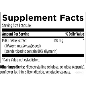 Designs for Health Milk Thistle Extract - Liver + Detox Support Supplement (90 Capsules)