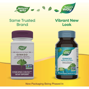 Nature'S Way Ginkgold, Supports Memory and Concentration*, 60 Capsules