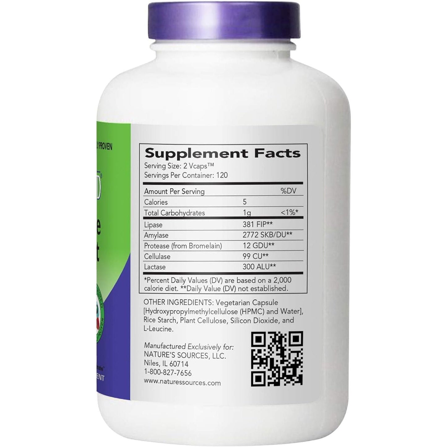 Absorbaid Digestive Enzymes 240 Vcaps, Proven to Increase Vital Nutrient Absorption by up to 71%
