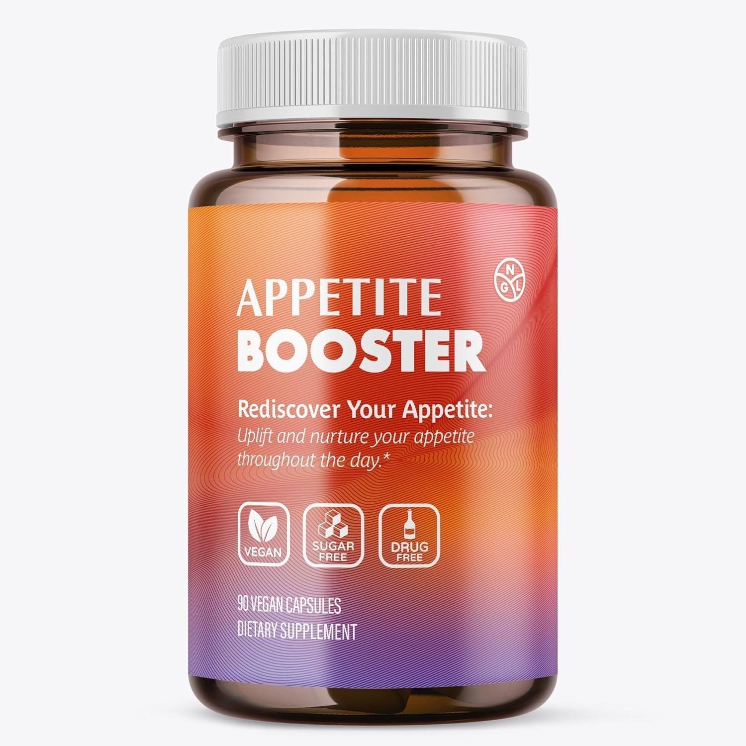 NGL Appetite Booster Pills Extra Strength for Adults Fortified with Lysine, Folic Acid, Iron, Thiamine, B Complex
