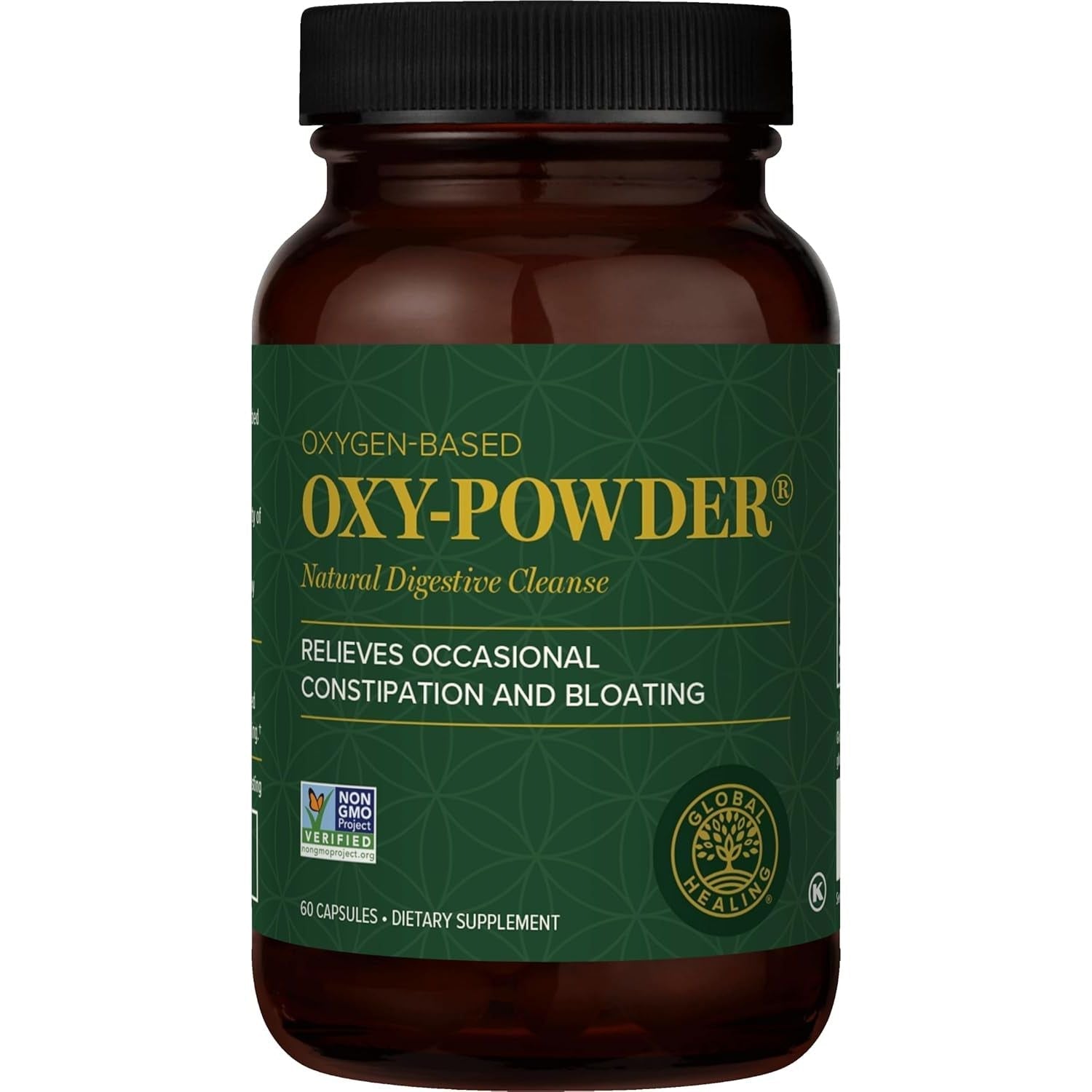 Global Healing Oxy-Powder Colon Cleanse, Constipation Relief for Women & Men