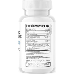 Testpro Testosterone Support Ultra for Men with Fenugreek, Tribulus & Maca