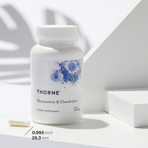 THORNE Glucosamine & Chondroitin - Support to Maintain Healthy Joint Function and Mobility - 90 Capsules