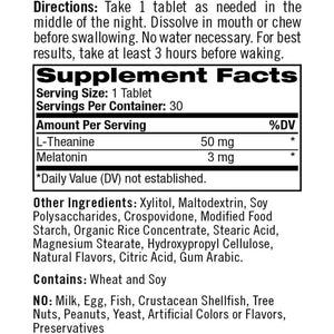 Natrol 3 A.M. Melatonin Sleep Aid 30 Fast Dissolve Tablets