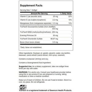 Swanson Joint Care - Featuring Truflex 120 Sgels