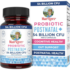 Maryruth Organics Postnatal Probiotics for Breastfeeding Women | 54 Billion CFU | Non-Gmo | Vegan | 30 Servings