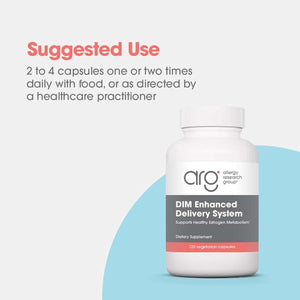 Allergy Research Group DIM - Hormone Balance for Women, Estrogen Metabolism, PMS Support 120 Count.
