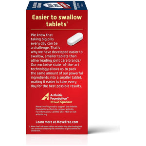 Move Free Triple Strength Glucosamine Chondroitin and Hyaluronic Acid Joint Supplement, 80 Count