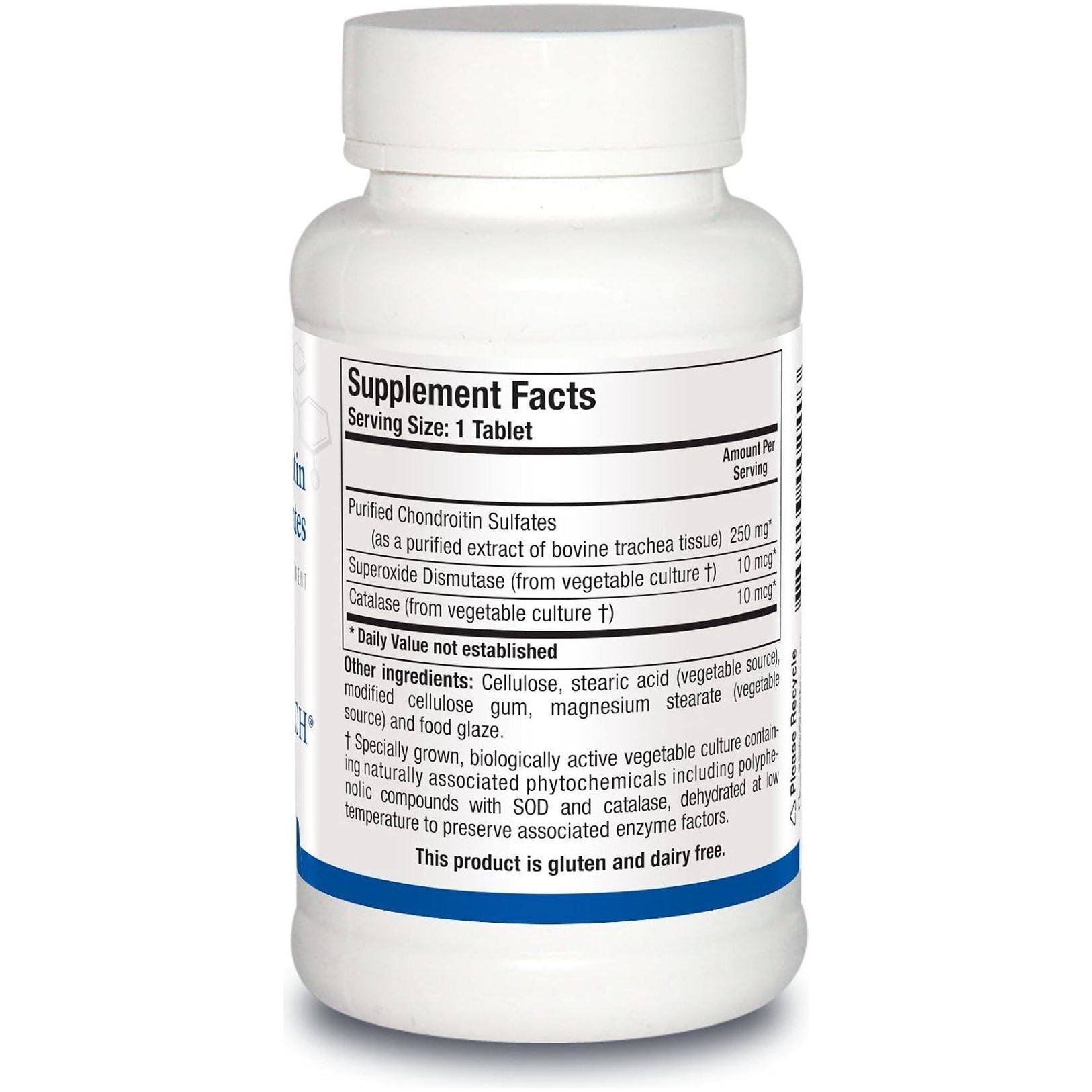 Biotics Research Purified Chondroitin Sulfates Supports Healthy Response Processes, 90 Tablets