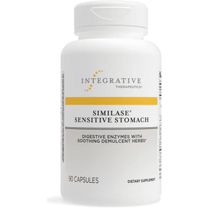 Integrative Therapeutics Similase Sensitive Stomach - Digestive Enzymes with Soothing Herbs* 90 Vegetable Capsules