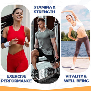 Urolithin a Supplement 1500MG plus Brown Rice Protein, for Exercise Performance & Premium Cellular, Gluten Free, 60 Capsules