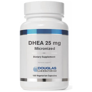 Douglas Laboratories DHEA 25 Mg Capsules - Supports Hormone Balance, Immunity, Brain, Bone Health & Metabolism* - 100 Capsules
