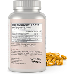 Holistic Lactation® Lactation Flow Formula - Support Breastmilk Flow & Milk Supply 60 Servings