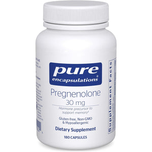 Pure Encapsulations Pregnenolone 30 Mg - Memory Support & Brain Supplement - 180 Capsules