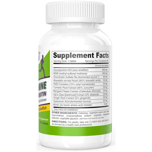 DEVA Vegan Glucosamine MSM & Chondroitin + Turmeric, CMO, Boswellia, Hyaluronic Acid & More 90 Tablets