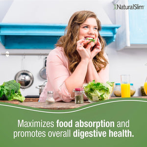 Naturalslim Helpzymes Digestive Enzymes - Superior Digestion Supplements for Gut Health, Bloating & Gas Relief 100 Caps