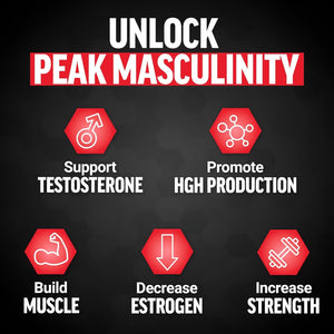 Force Factor Alpha King Immortal Total Hormone Support 180 Capsules