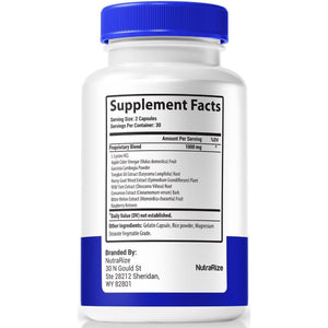 Vivalis Pro Pills - Premium Formula for Fast Acting Energy, Endurance, and Performance (60 Capsules)