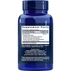 Life Extension Curcumin Elite Turmeric Extract, 90 Veg Capsules