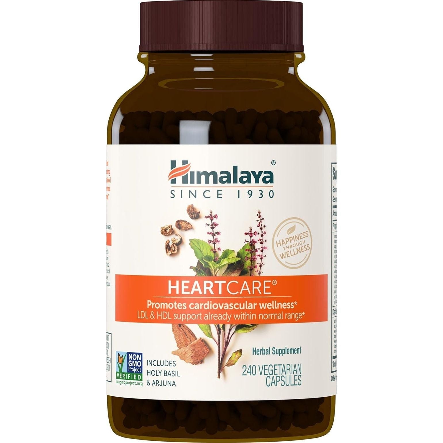 Himalaya Heartcare, Cholesterol & Blood Pressure Supplements 720Mg, 120 Servings