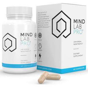 Mind Lab Pro® Universal Nootropic™ Brain Booster Supplement for Focus, Memory, Clarity, Energy - 60 Capsules