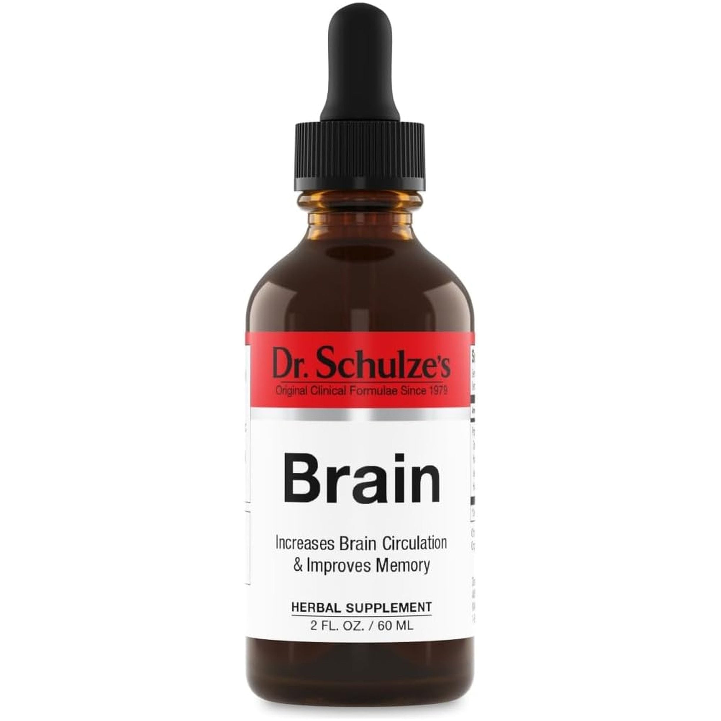 Dr. Schulze'S Brain Formula 2 Oz. - Stimulates Circulation and and Improved Mental Focus