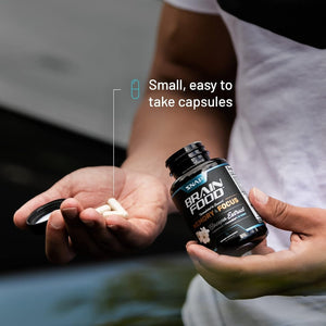 Snap Supplements Brain Booster Nootropics Supplement for Memory, Focus & Clarity, 60 Capsules