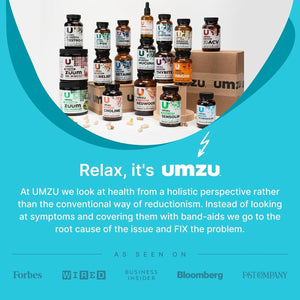 UMZU CORTIGON Cortisol Manager Supplement | Memory, Focus & Mood Aid (30 Day Supply)