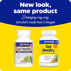 Enzymedica, Gut Motility, Promotes Regular, Healthy Bowel Movements, Reduces Occasional Bloating & Constipation, 30 Count